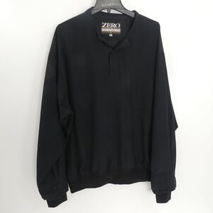 Zero Restriction Golf‎ Outerwear Jacket Windbreaker Black Men's XL